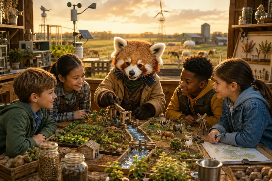 Интеллектуальный марафон 4 класс "На ферме"